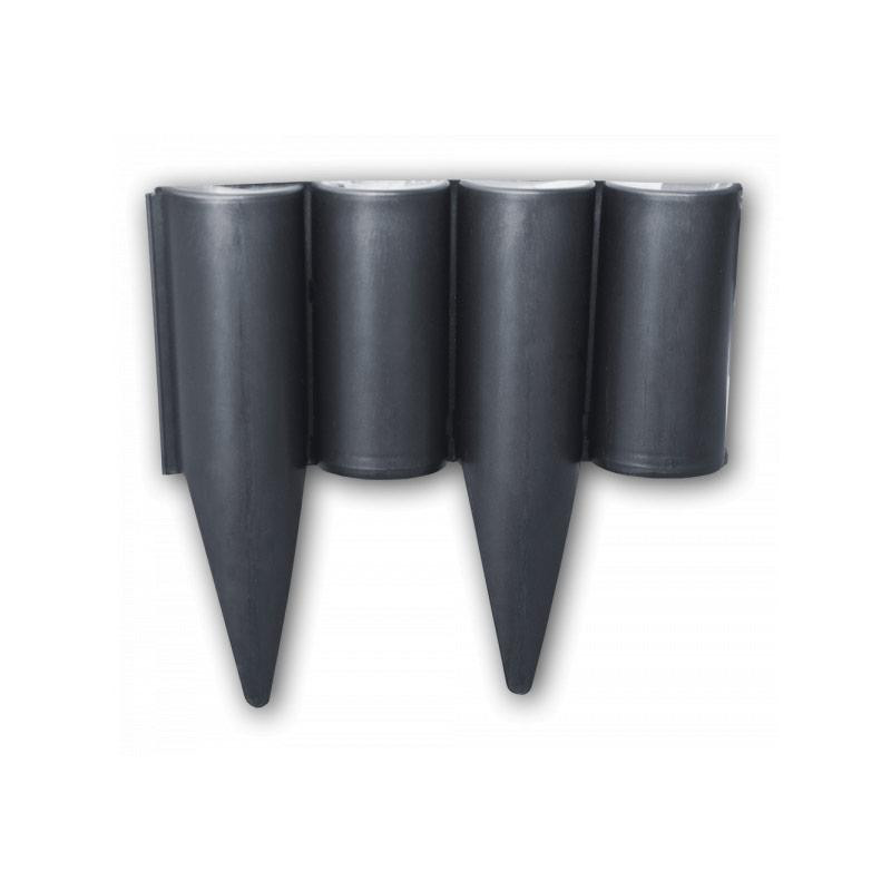 Декоративный садовый заборчик 2,5м графит PALGARDEN Bradas, Польша Киев - изображение 1