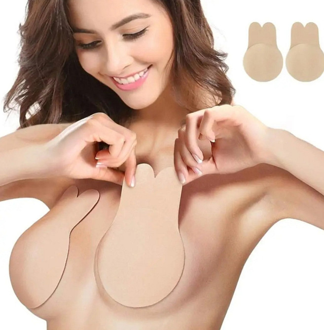 Наклейки для подтяжки груди one size бежевый Киев - изображение 1