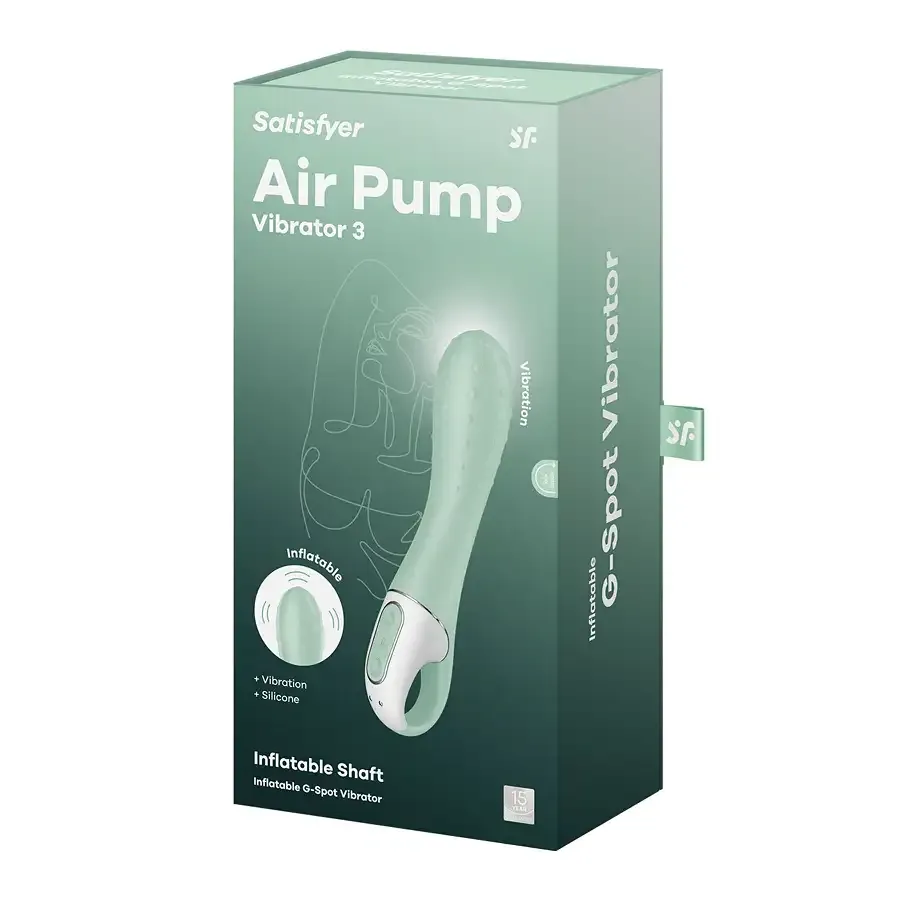Вібратор Satisfyer Air Pump Vibrator 3 Львів - фото 6