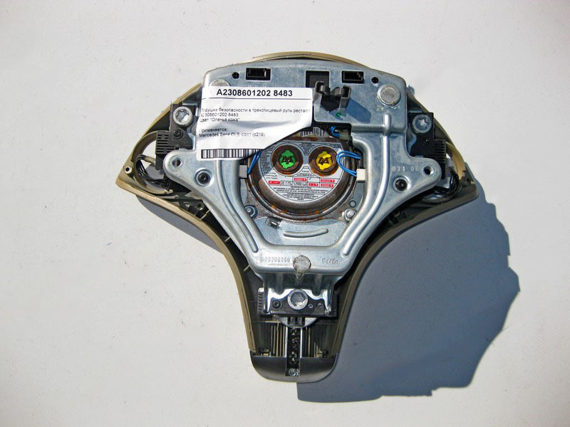 Mercedes-Benz  A2308601202 8483 Подушка безпеки в кермо бежева CLS C219 рестайл Одеса - фото 2