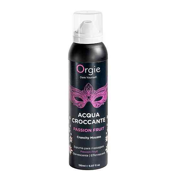 Масажна пінка Orgie – Acqua Croccante Passion Fruit (150 мл), ефект бульбашок, що лопаються Sex Aura Київ