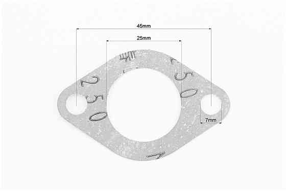 Прокладка глушника Suzuki AD50 / LET'S пароніт "25mm" Київ