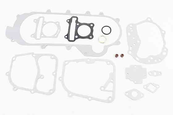 Прокладки двигуна 80cc-47мм, к-кт 14 деталей, довгий варіатор (метал) Киев