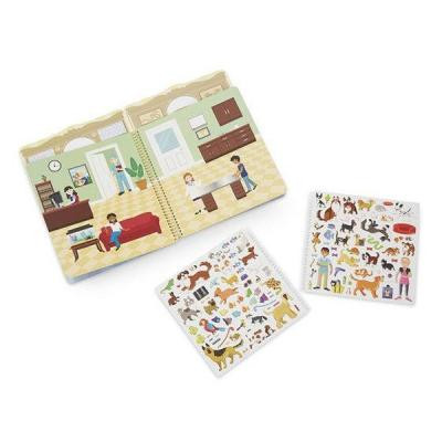 Набір для творчості Melissa&amp;Doug Багаторазові наклейки Дім для тварин (MD19429) Вінниця - фото 2