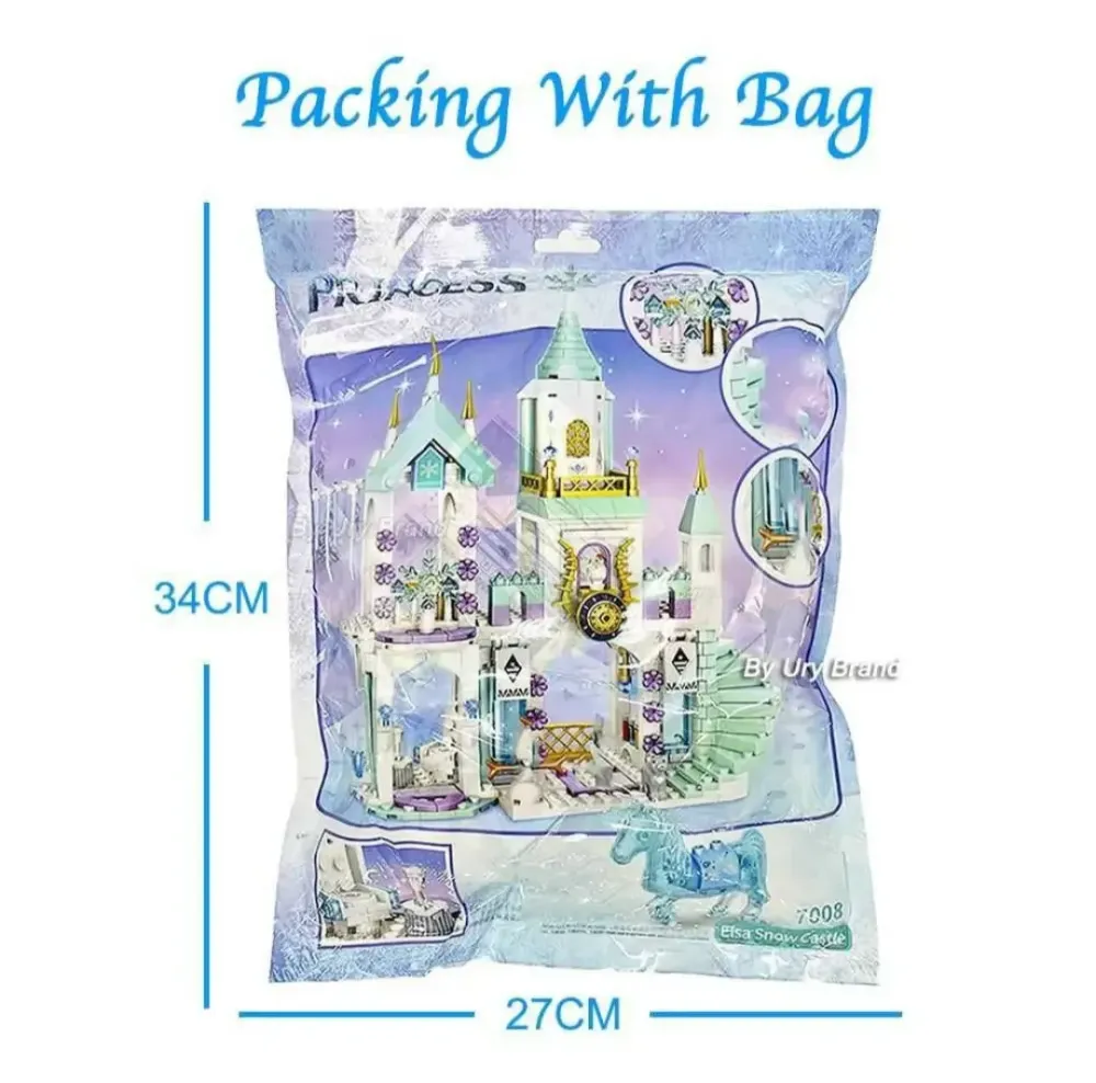Конструктор для девочек Disney Холодное сердце принцесса снежный замок 360 шт Запорожье - изображение 5