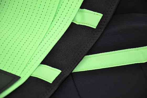Пояс компресійний для і підтримки спини неопреновий MadMax MFA-277 Slimming belt Black/neon green розмір L Київ