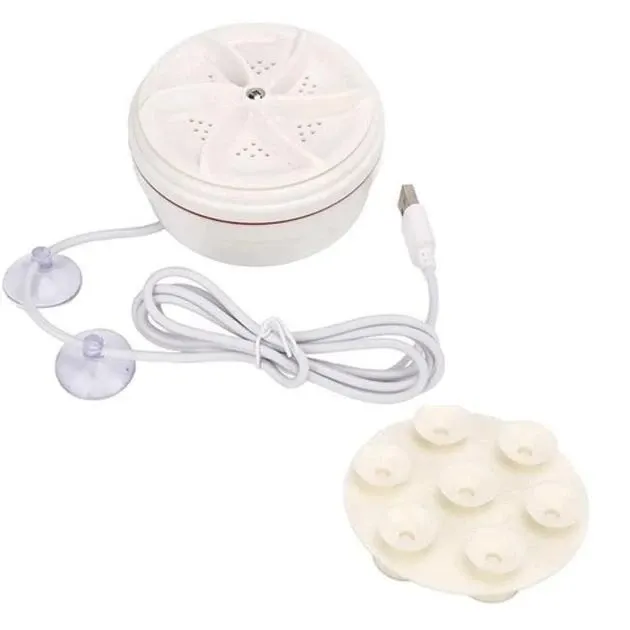 Ультразвуковая портативная мини стиральная машинка Turbine Wash, от USB и повербанка Одесса - изображение 2