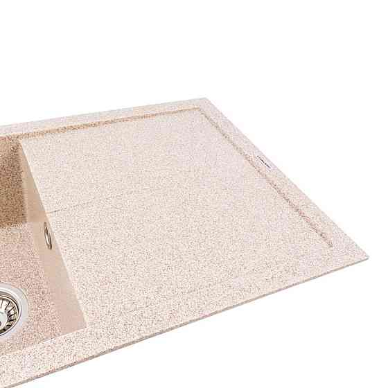 VALESO Гранітна мийка для кухні VALESO SOLID 7843 матова Карамель Коломия