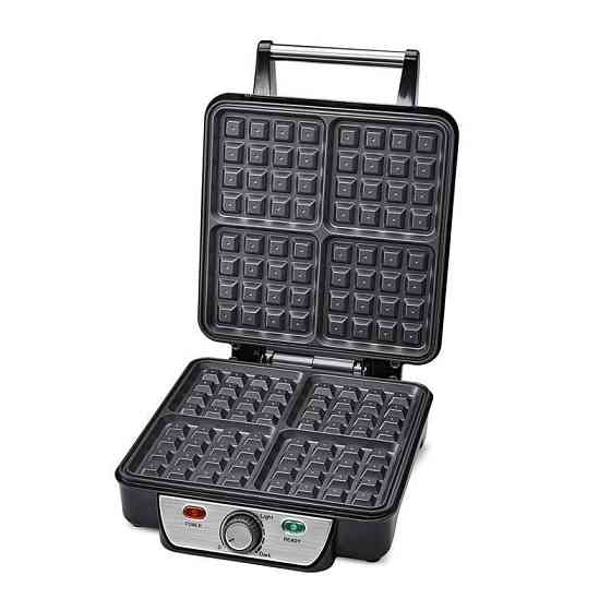 Вафельниця First FA-5305-3 чорний із сріблястим Харків