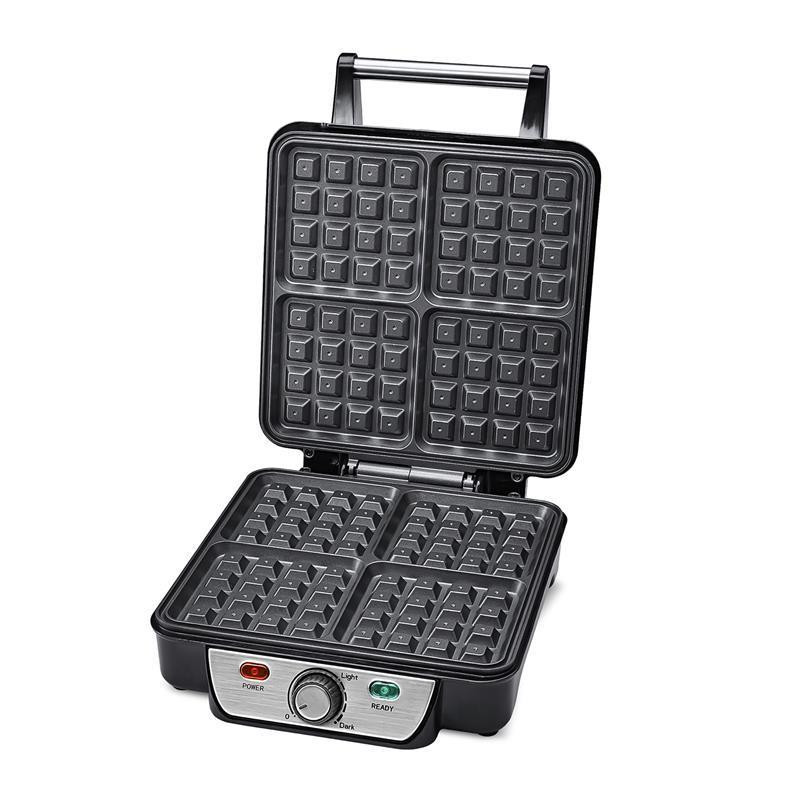 Вафельниця First FA-5305-3 чорний із сріблястим Харків - фото 2