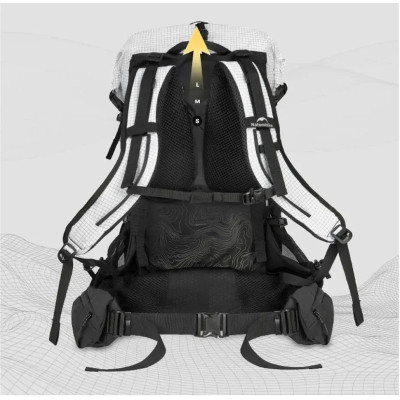 Рюкзак туристический Naturehike Helium CNK2450XB016, 40 л, чорний, M (6976507666664) Винница - изображение 5