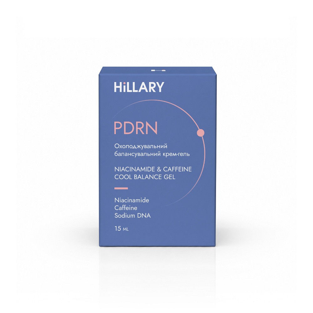Охлаждающий балансирующий крем-гель PDRN Niacinamide & Caffeine Cool Balance Gel Hillary 15 мл Киев - изображение 7