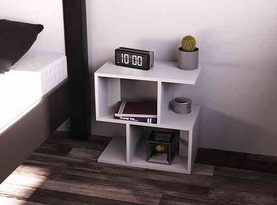 Тумба прикроватная S-1, Белый, 500/300/500 Львов