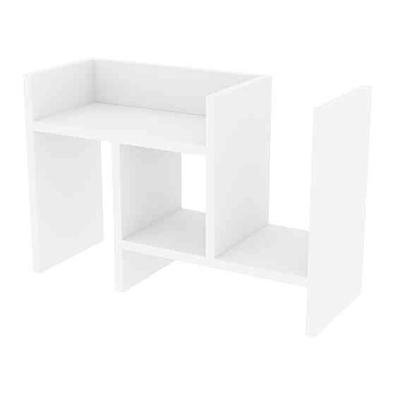 Надставка для стола, Белый, 550х200х360 Львов