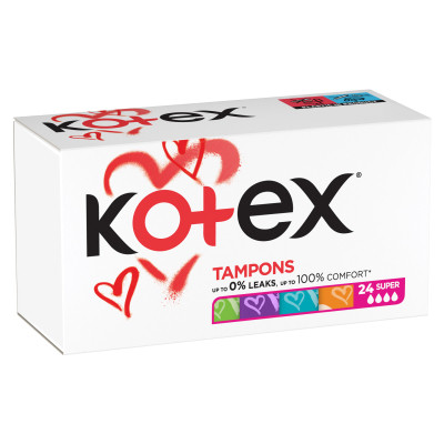 Тампоны Kotex Super 24 шт. (5029053534626) Винница - изображение 2