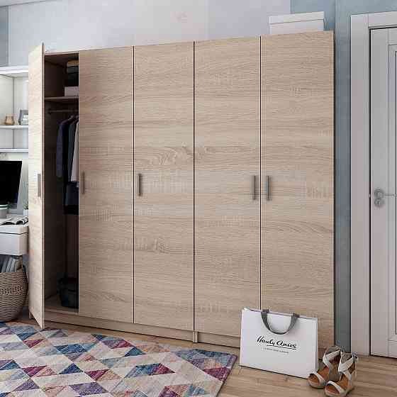 Комплект шаф для одягу Doros Промо (2 шт.) 225х48х204 см Дуб сонома (DRS-011214) Дніпро