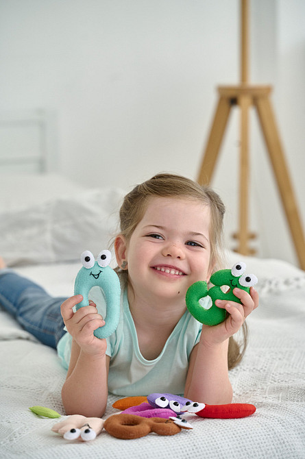 Навчальна гра Woollyfox “Фетрові цифри” Київ - фото 2