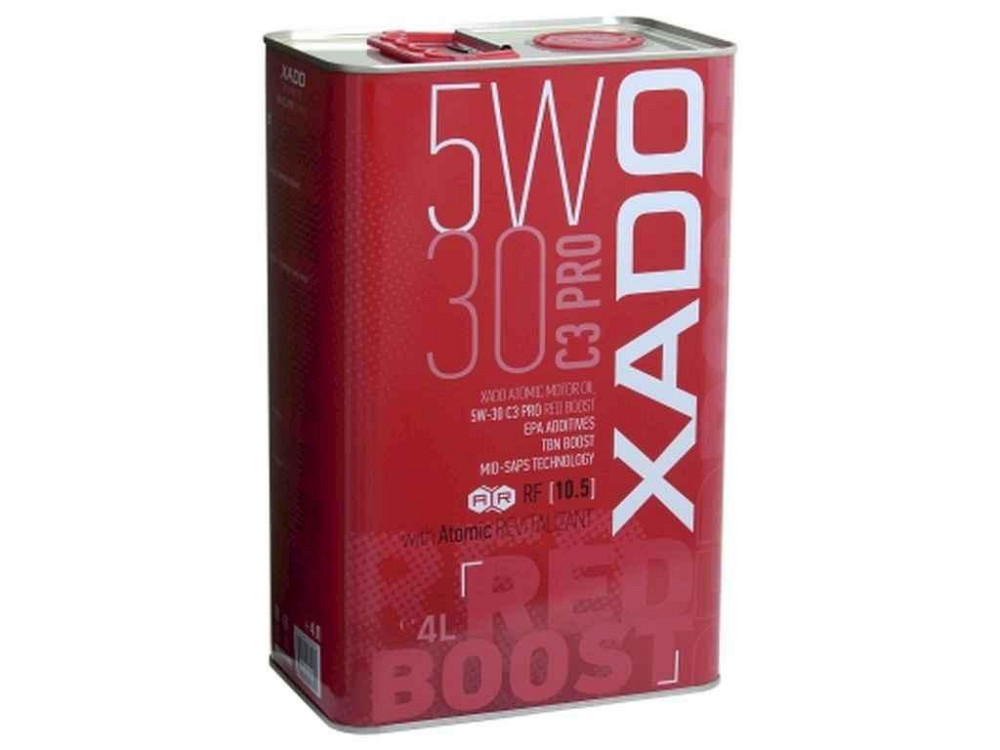Масло моторное синтетическое C3 Pro Red Boost, ж / б 5W-30 4л ТМ XADO Solmir Киев - изображение 1
