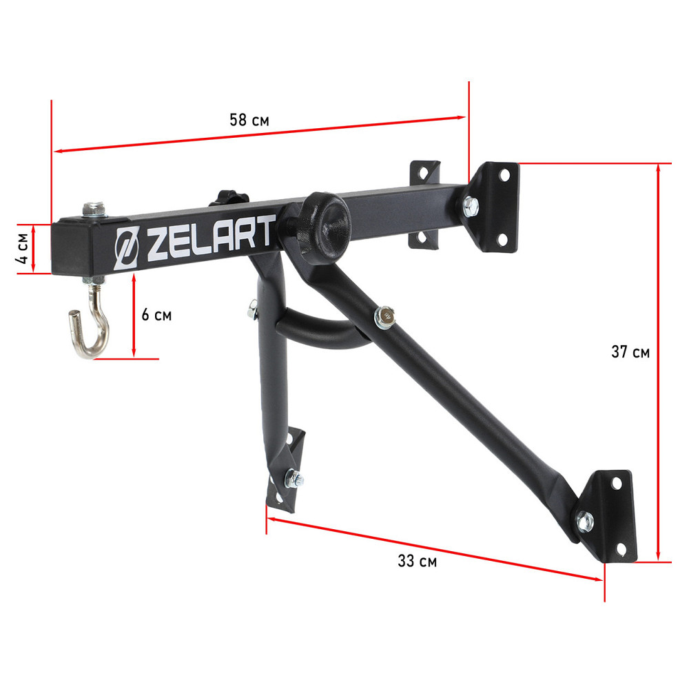 Крепление настенное с крюком для боксерского мешка Zelart-9646 Киев - изображение 3