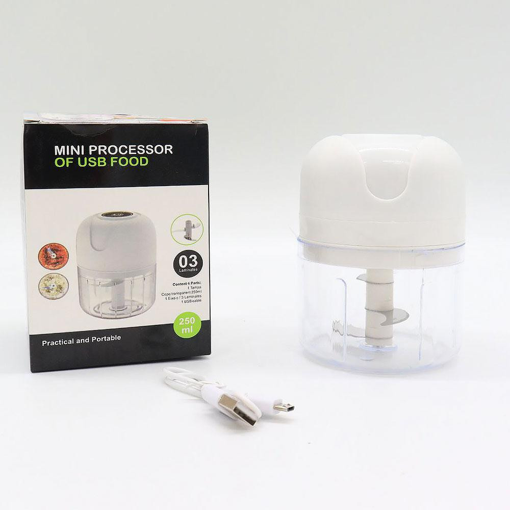 Кухонный мини измельчитель для продуктов,250мл,от USB,Белый SBR Киев - изображение 10