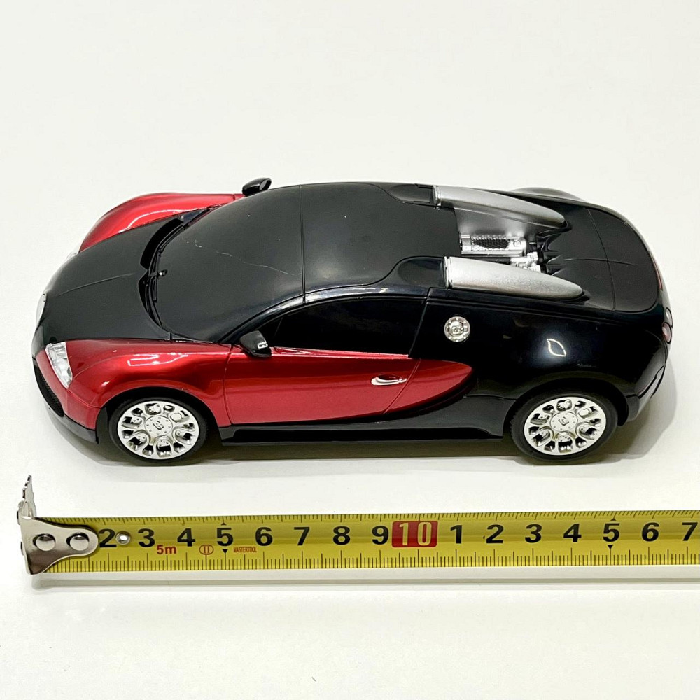 Машинка bugatti veyron на радіокеруванні Автосвіт масштаб 1:18 Чорна з червоним (AR-2319) Чернігів - фото 9
