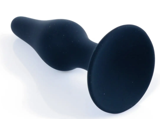 Анальный плаг Silicone Plug Black - Large Sex Aura Киев