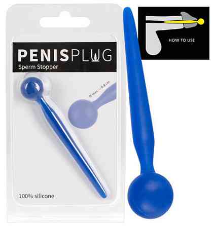Пробка для пеніса SPERMSTOPPER Sex Aura Київ