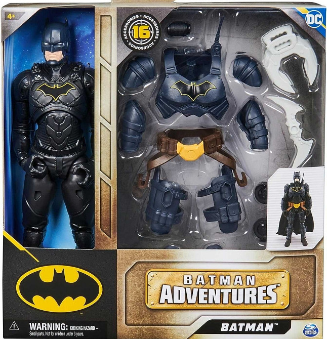 Игровая Фигурка Бэтмен с аксессуарами DC Comics Batman Adventures. Харьков - изображение 1