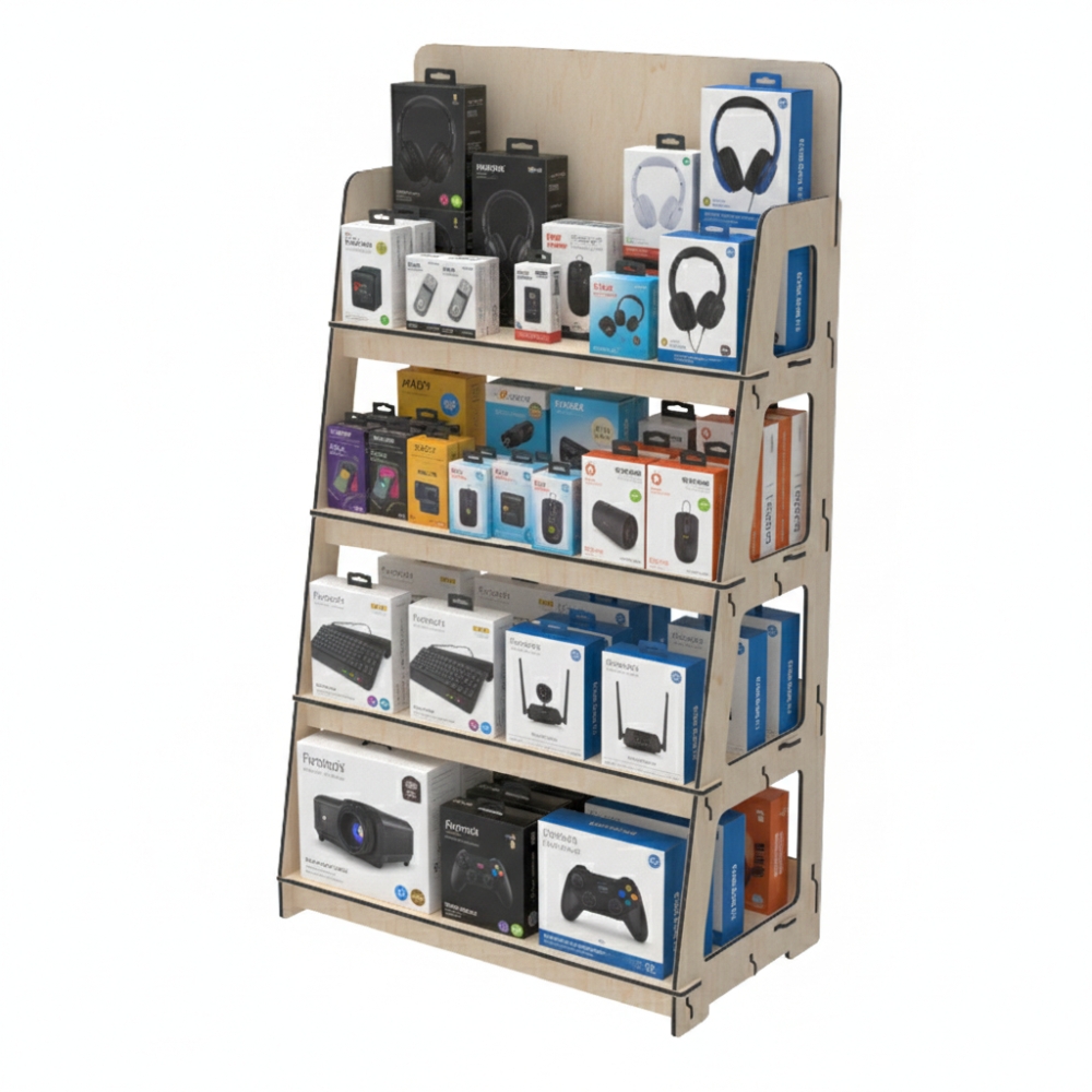 Стеллаж из фанеры EKOSTAR 800х450х1400 Киев - изображение 1