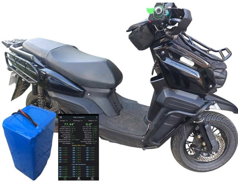 Аккумулятор для електроскутера 72в 50ач  смарт BMS. Харків - фото 5