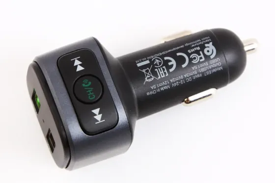 Додаток для радіохвилі до прикур. Bluetooth 5.0 Hoco E67 2USB QC 18Вт Вінниця