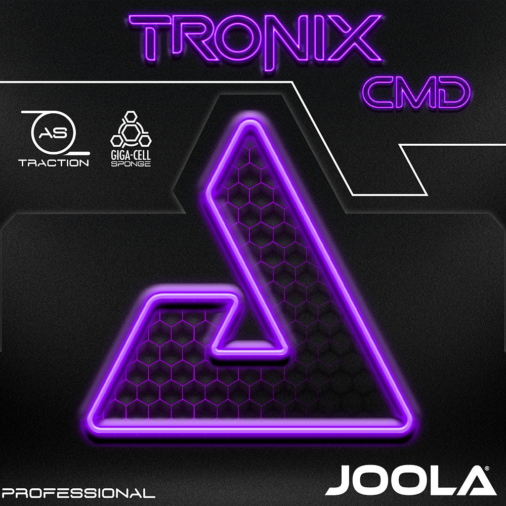 Накладка для ракетки Joola Tronix CMD 2.0 Black (70588) Киев - изображение 1