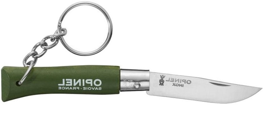 Універсальний Складаний Ніж - брелок Opinel No.4 "Origins brelok Khaki" (002054) Нержавіюча сталь Нововолинськ - фото 5