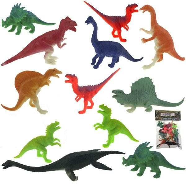 Дитячі іграшки Динозаври набір 12 шт Київ - фото 1