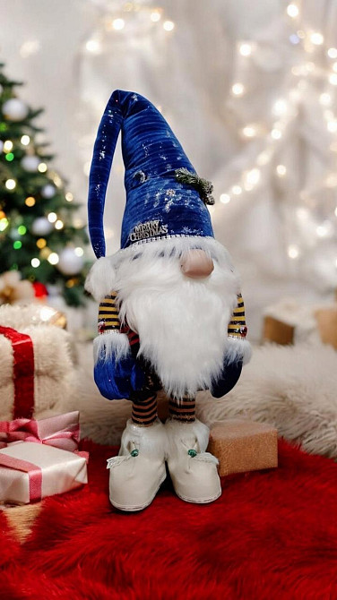 Новорічний гном 40 см Одеса - фото 5