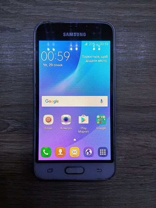 Б/У Смартфон Samsung Galaxy J1 (2016) SM-J120H 1/8Gb 2sim Днепр - изображение 1
