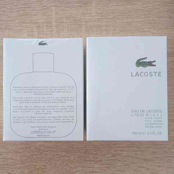 Lacoste Мужская туалетная вода Lacoste Eau De Lacoste L.12.12 White Blanc 100 мл Коломыя