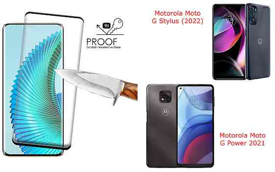 Защитное стекло HyperGlass Pro для Motorola Moto G Stylus (2022), G Power 2021 – максимальная чувствительность Киев