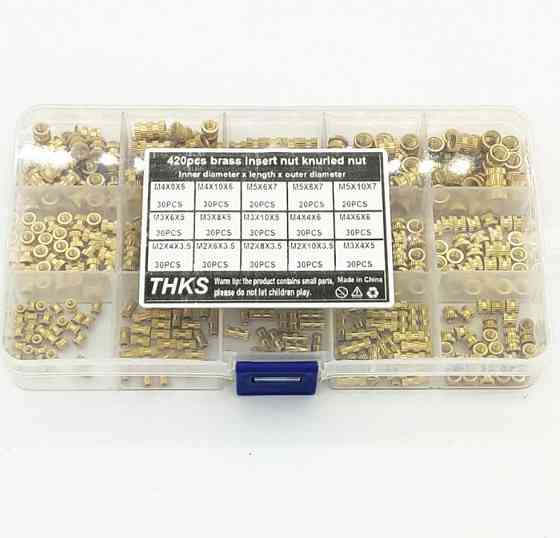 Гайки закладні латунні, 420 шт. Винница