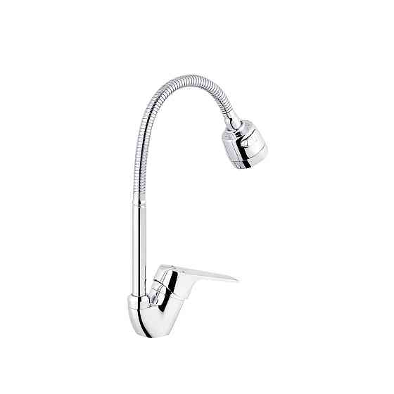 Змішувач для кухні з гнучким виливом Kroner KRM Odra - C038-1 Київ