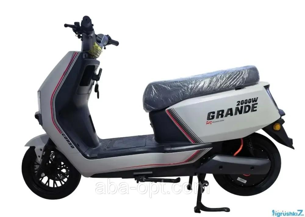 Електричний скутер CORSO GR 2000W-72вт-35А/ч GraFen шини 12"-12" купить в интернет магазине Одеса - фото 6
