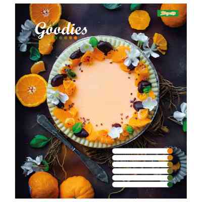 Зошит 1 вересня А5 1В Bright goodies 96 аркушів лінія (767419) Вінниця