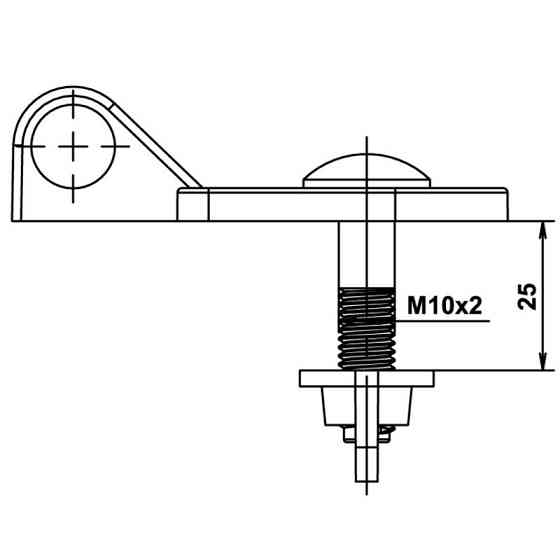 Набір для кріплення сидіння/кришки унітазу Zerix NKTS-03   ( ZX5594 ) 21924 Харьков