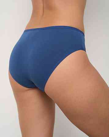 Набір жіночих трусиків тижнів батал у рубчик 7 шт Nicoletta 724160 2XL Київ