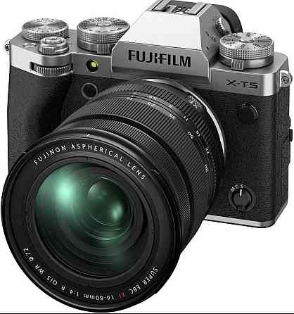 Бездзеркальный фотоаппарат: Fujifilm X-T5 Kit 16-80mm Silver (16782662) Харьков