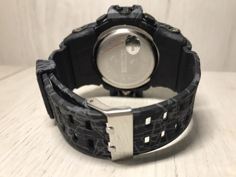 Мужские наручные часы Skmei Hamlet 1155 Черный с серым Винница - изображение 5