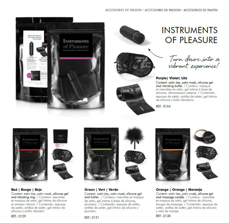 Набор для секса Instruments of Pleasure уровень фиолетовый Bijoux Indiscrets Sex Aura Киев - изображение 8