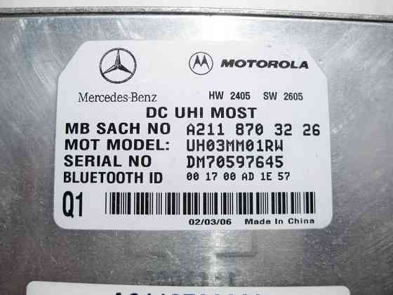 Mercedes-Benz  A2118703226 Блок мобільного телефону C-Class W203 E-Class W211 ML W164 GL X164 CLS C219 S-Class W220 CL C215 Одеса