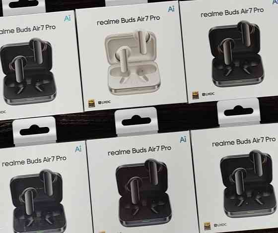 Флагманские TWS Наушники Realme Buds Air 7 Pro Global, LHDC, Hi-Res Харьков