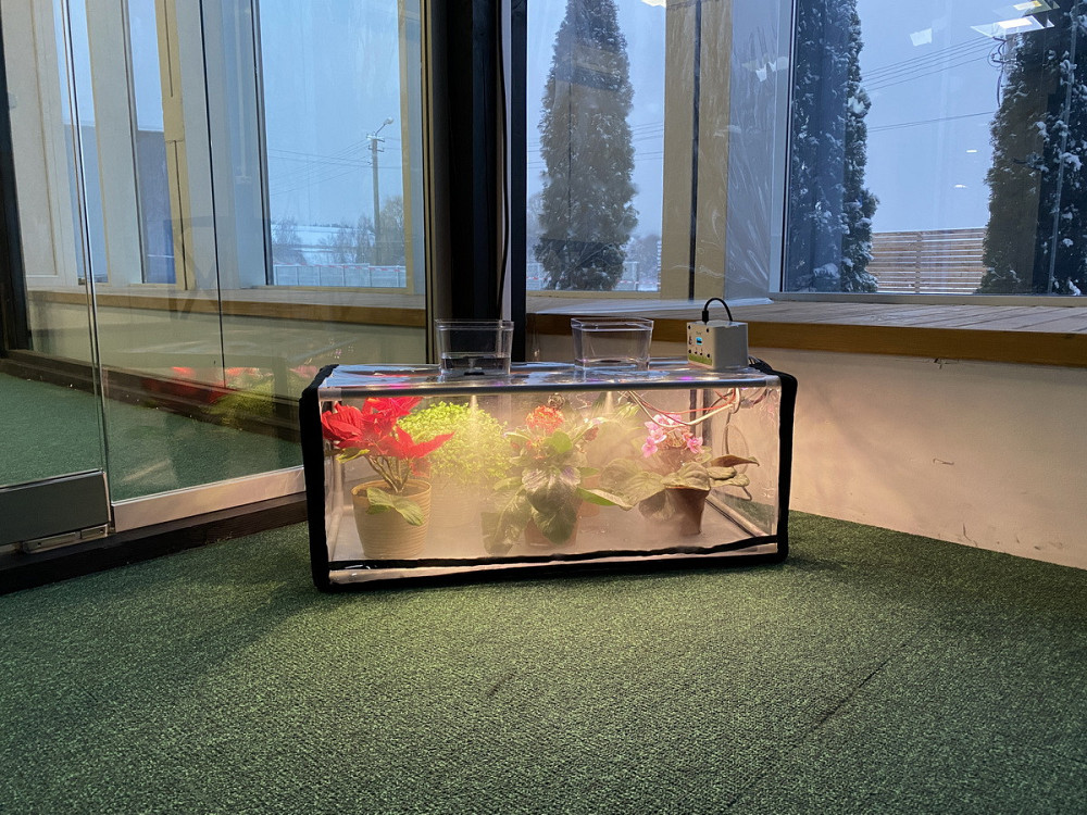 Пророщувач побутовий для насіння, мікрозелені та розсади GreenCap L Metaplant з фітосвітлом та зволо Бориспіль - фото 4